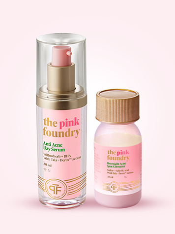 The Pink Foundry Acne Prevention & Treatment Salicylic Acid Duo Combo