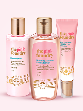 The Pink Foundry Daily C-T-M Hydrating Regime Combo
